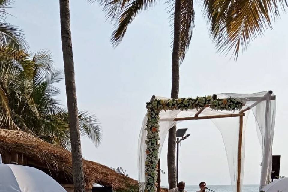 Ceremonia en la playa