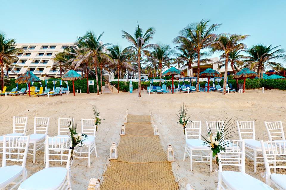 Ceremonia en Cancún