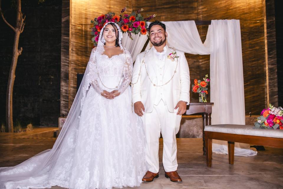 Sandy y Cesar