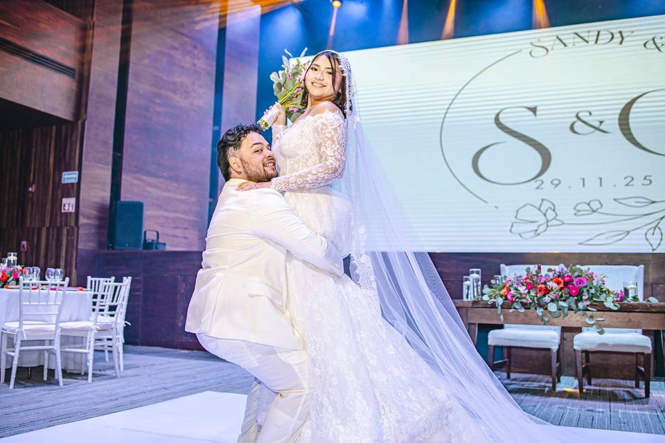 Sandy y Cesar
