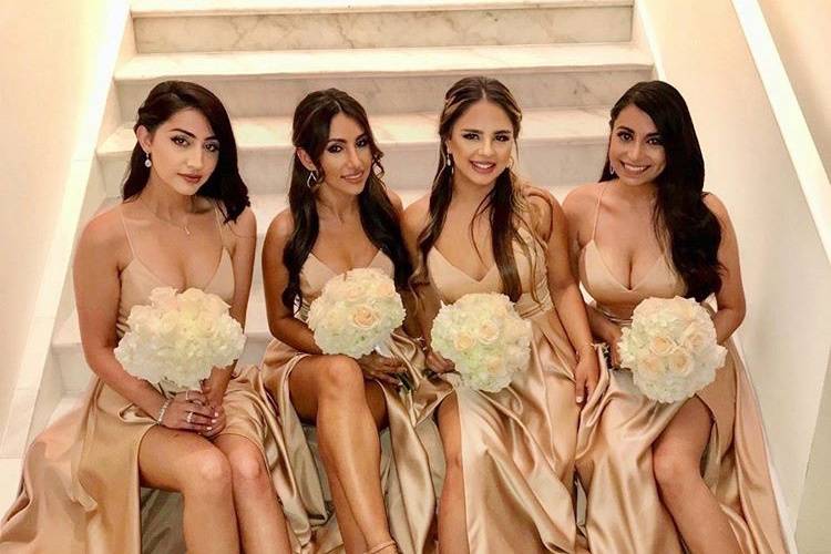 Bridesmaids dresses