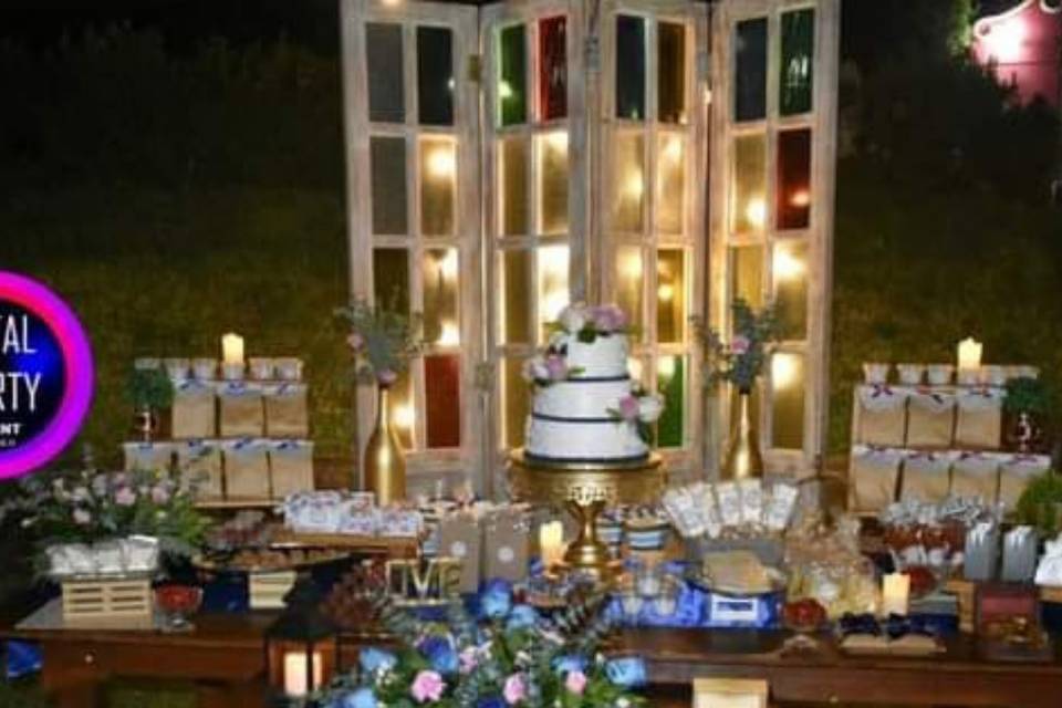 Mesas de dulces boda