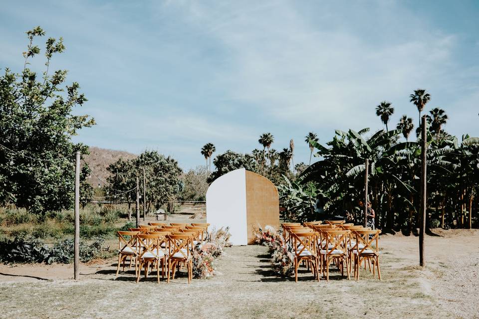 Ceremonia en Los Cabos