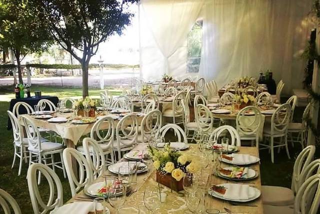 Boda en jardín