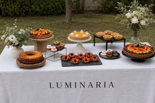 Postres artesanal luminaria