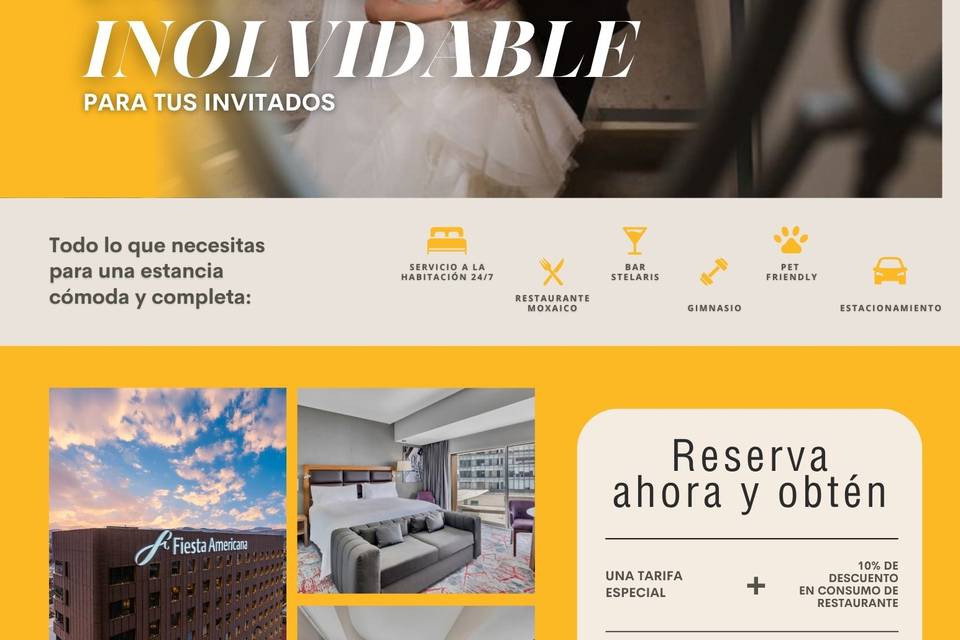 TARIFAS ESPECIALES HABITACIONE