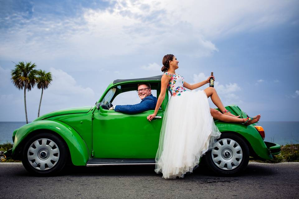 Trash the dress cozumel