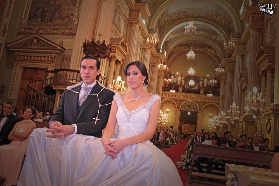 Boda en catedral.