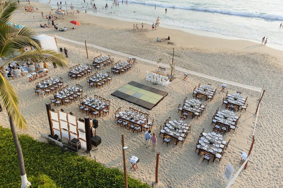 Banquete playa