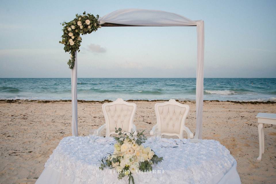 Boda playa