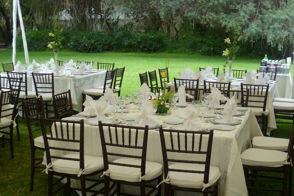 Bodas en jardines