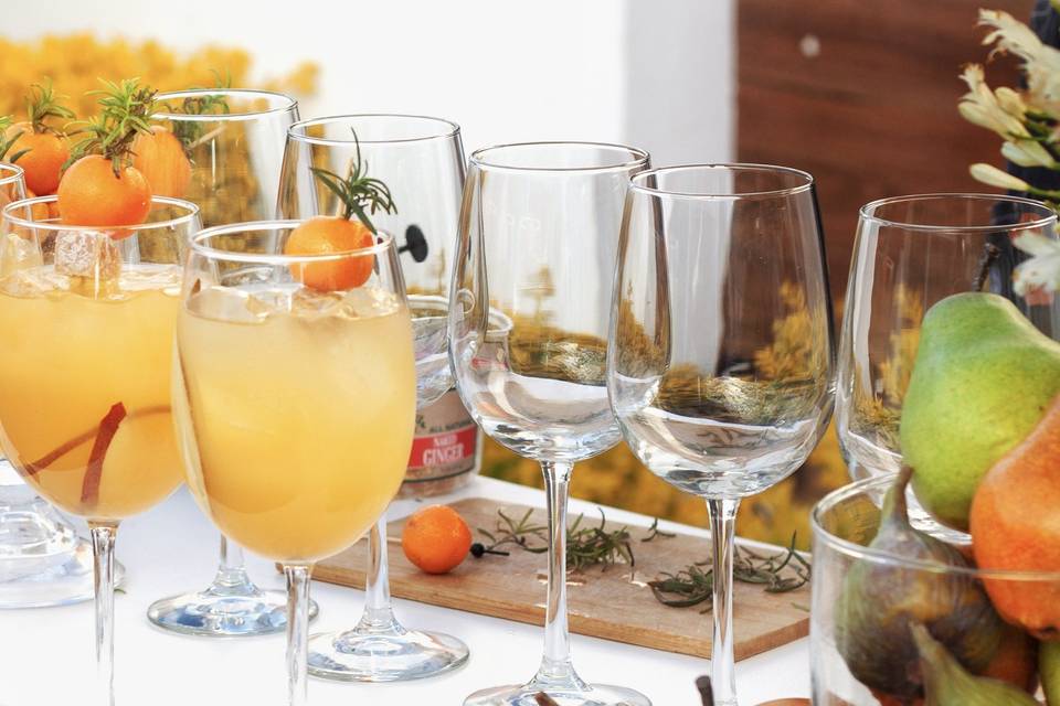 Bebidas con fruta