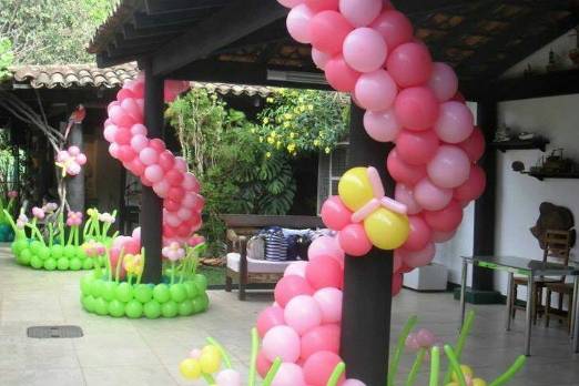 Decoraciones con globos