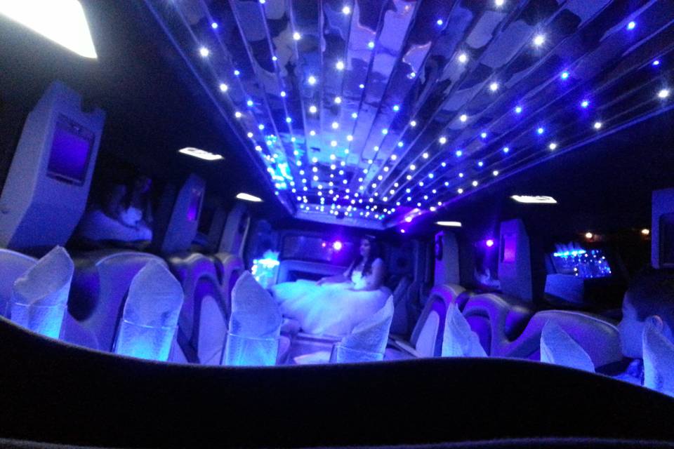 Interior limo