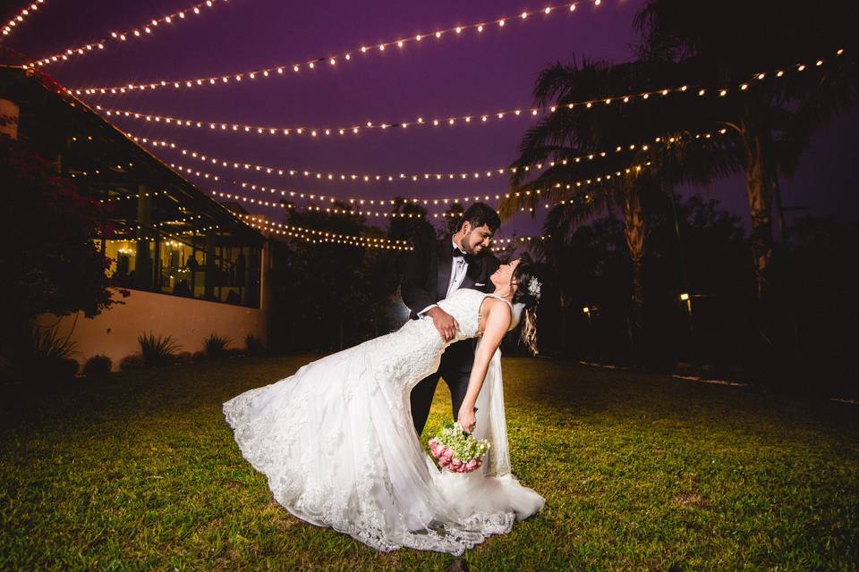 Beso de boda