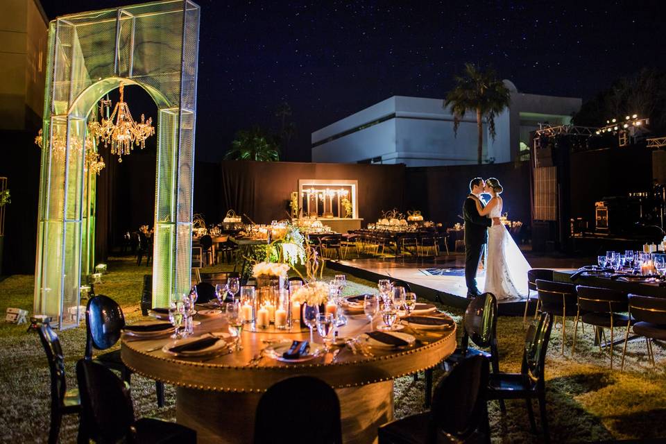 Boda en jardín