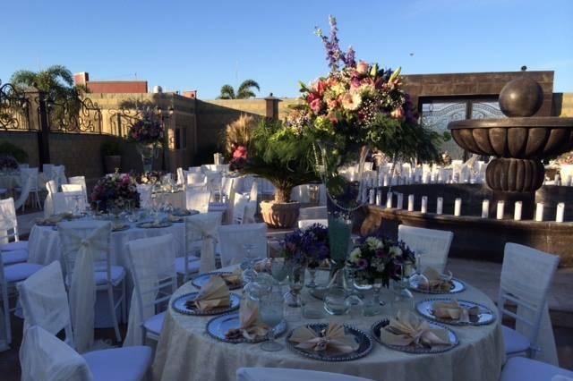 Boda en salón cantera