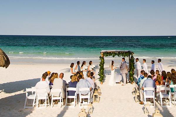 Boda en playa