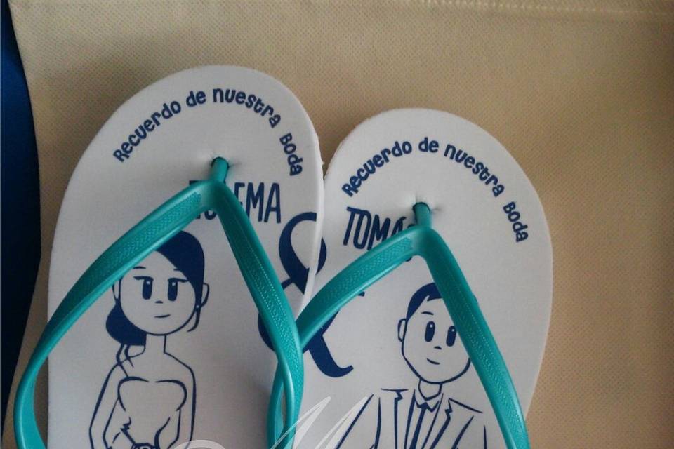 Sandalias personalizadas