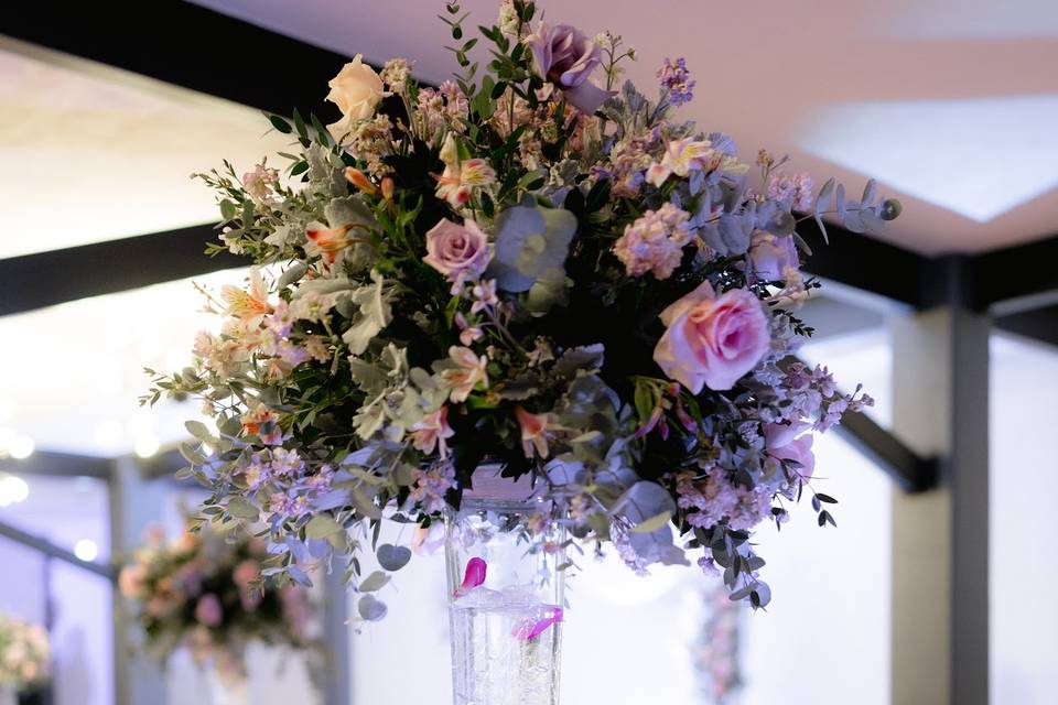 Boda tonos lila