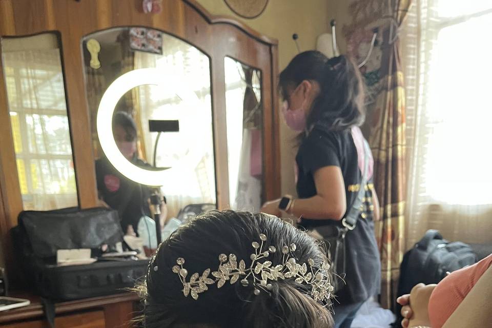 Peinado social niña