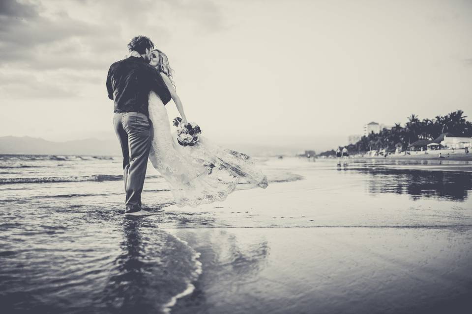 Trash the dress Nuevo Vallarta