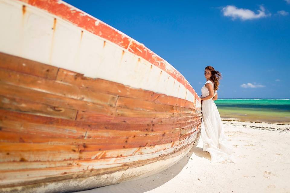 Trash the dress cancún