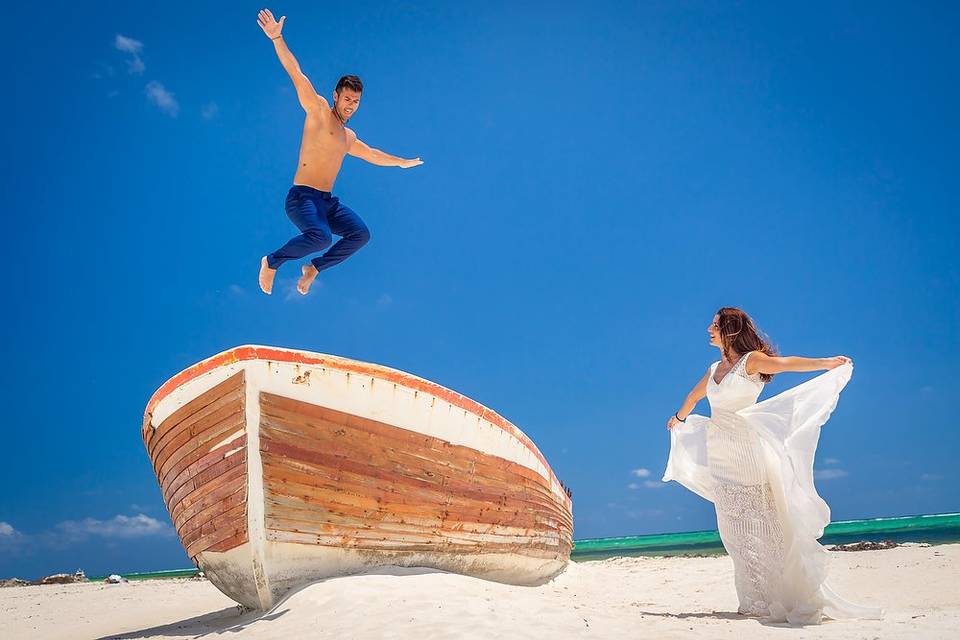 Trash the dress cancún