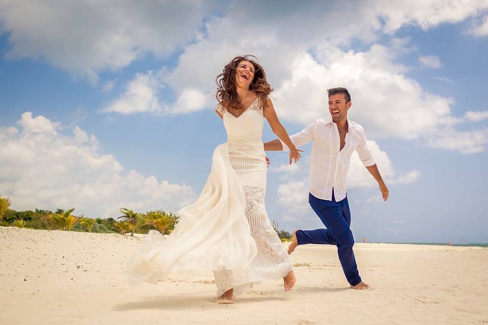 Trash the dress cancún