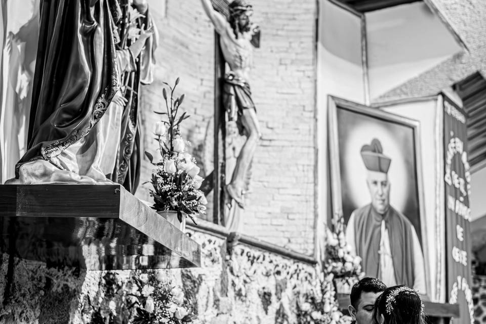 Ofrenda a la Virgen