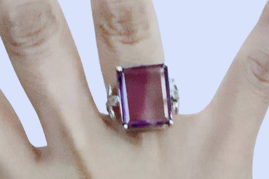 Anillo Amatista