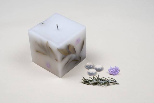 Vela floral aroma lavanda