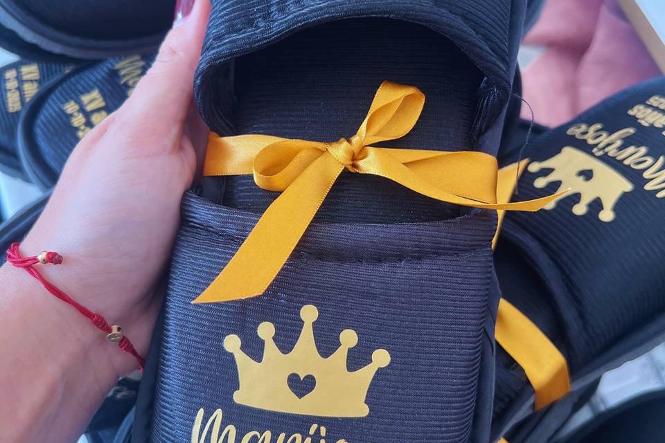 Pantuflas personalizadas