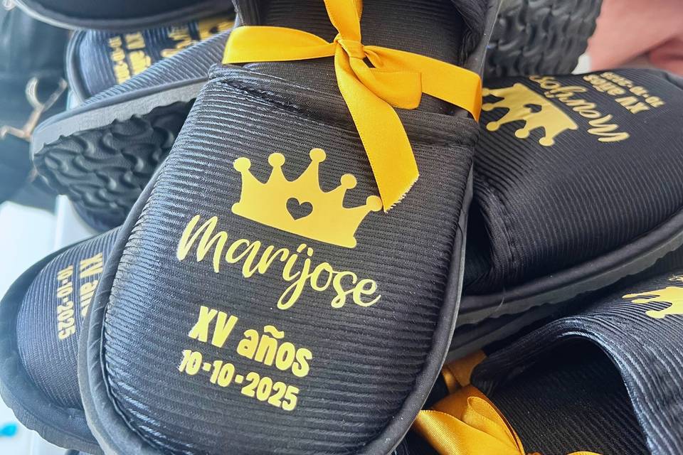 Pantuflas personalizadas
