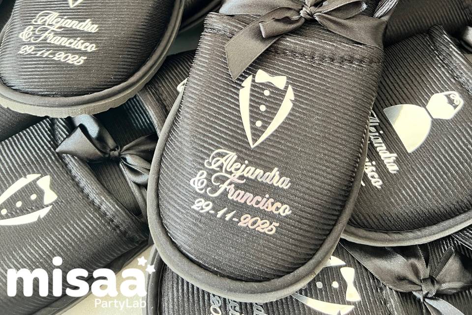 Pantuflas personalizadas