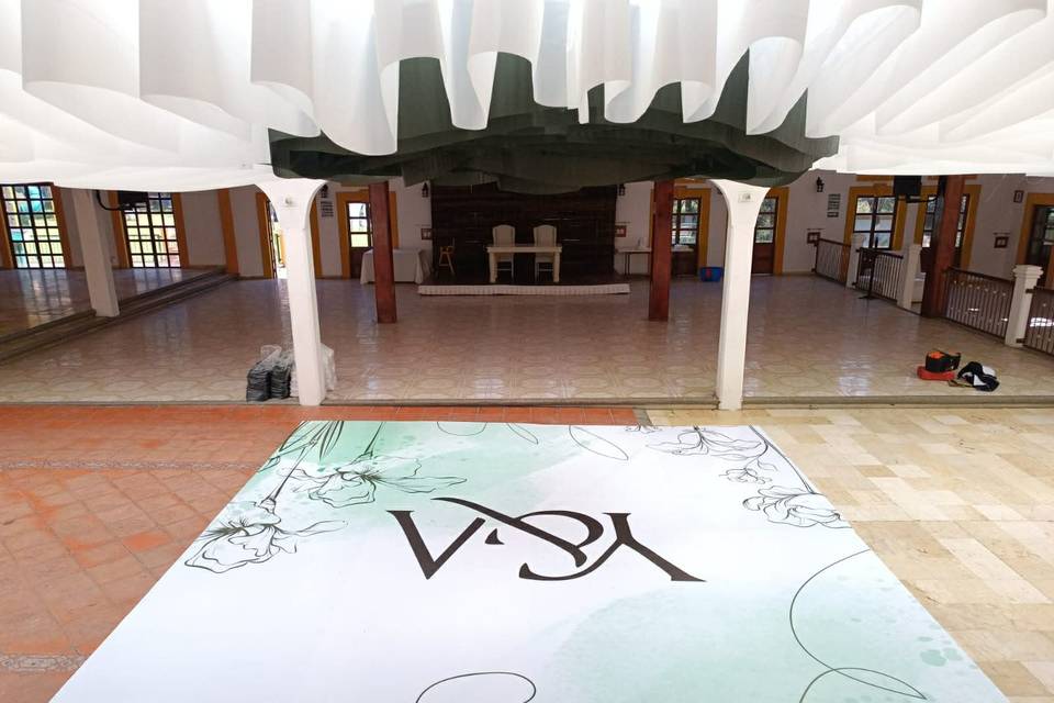 Pista de baile personalizado