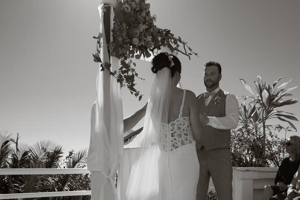 Ceremonia boda romántica