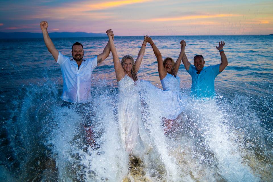 Trash the dress