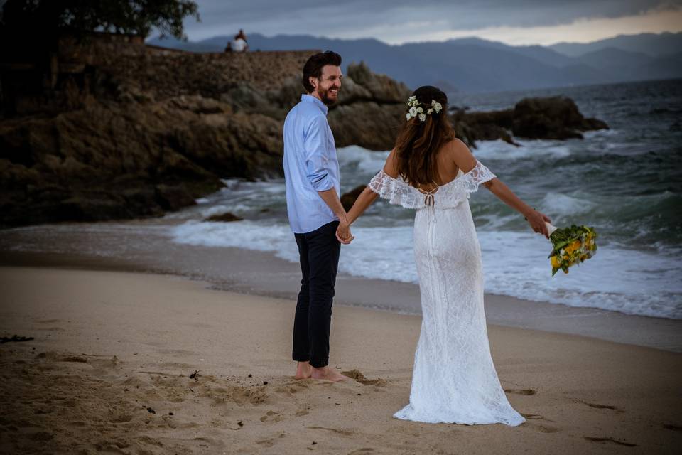 La magia de boda frente al mar