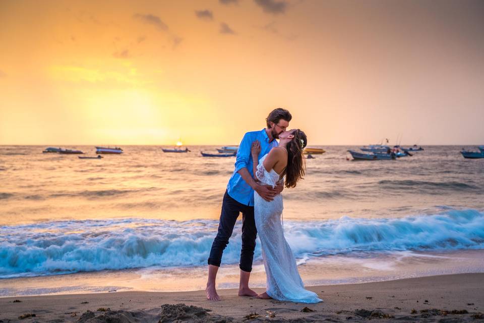 Una boda en el paraíso