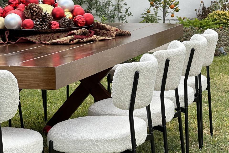 Silla Oslo / Mesa madera