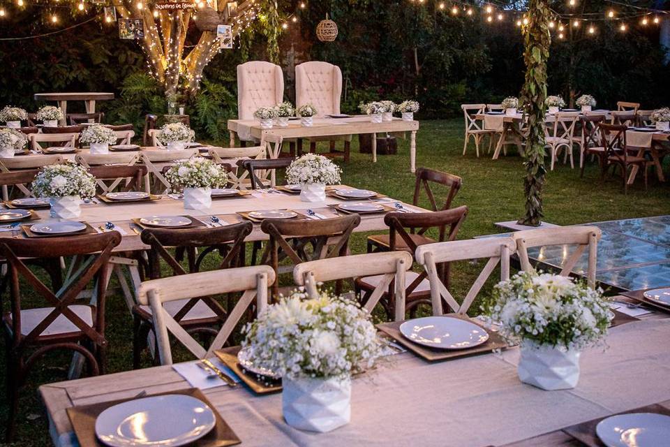 Boda de noche en Cuernavaca