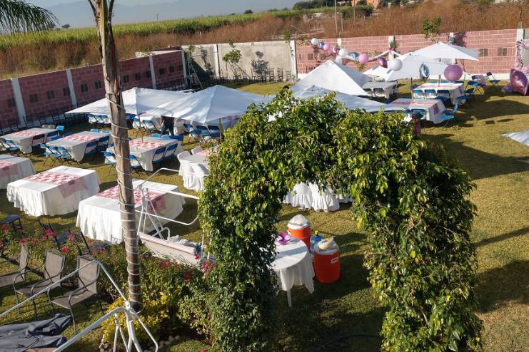 Evento en el jardín