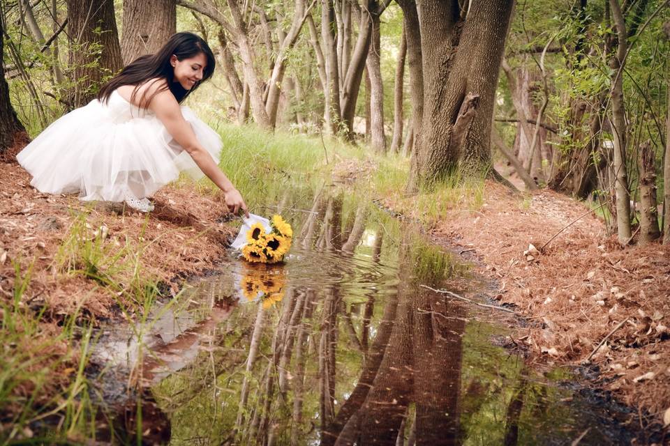 Trash de dress Andrea