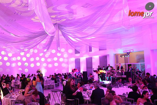 Iluminación salón parafernalia