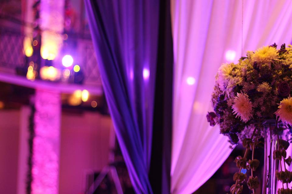 Iluminación - casa blanca