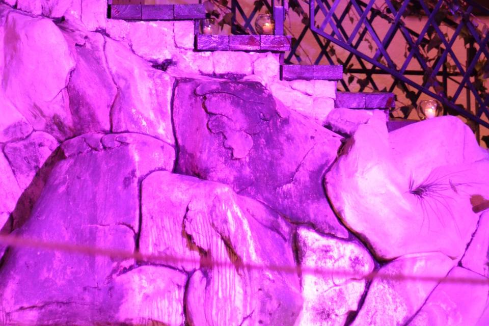 Iluminación - casa blanca