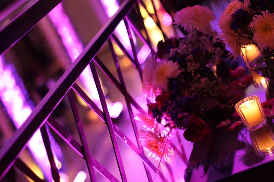 Iluminación - casa blanca