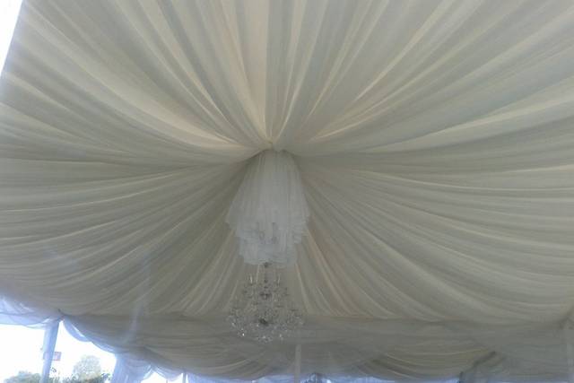 Decoración de carpa