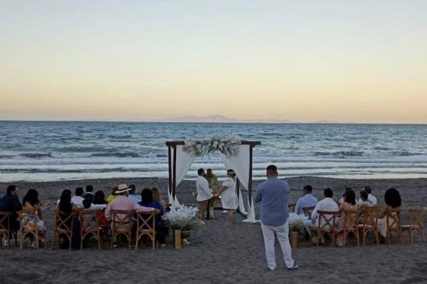 Boda en playa